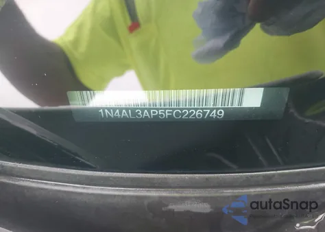 2015 Nissan Altima 2.5 S from USA, damaged, VIN 1N4AL3AP5FC226749